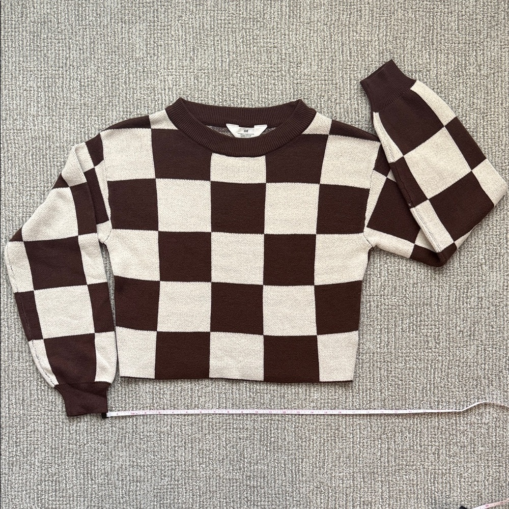 H&M Chocolate Brown Knit Sweater
